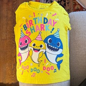 Baby Shark Birthday Shirt - 2T